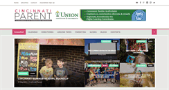 Desktop Screenshot of cincinnatiparent.com